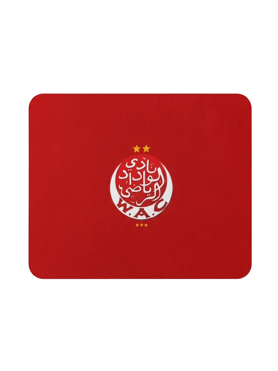 red mouse pad WAC OFFICIAL BRAND